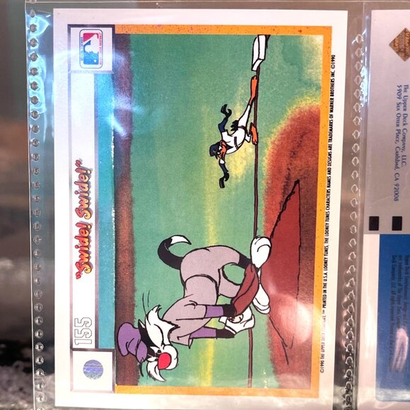 Disney Looney Tunes Trading Card Lot of 8 VTG Betty Boop Foil Mowgli Aladin Pooh - Picture 10 of 11